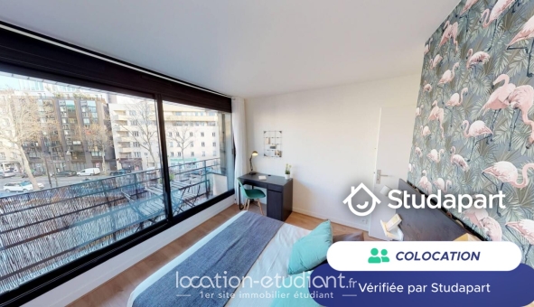 Colocation tudiante Studio à Boulogne Billancourt (92100)