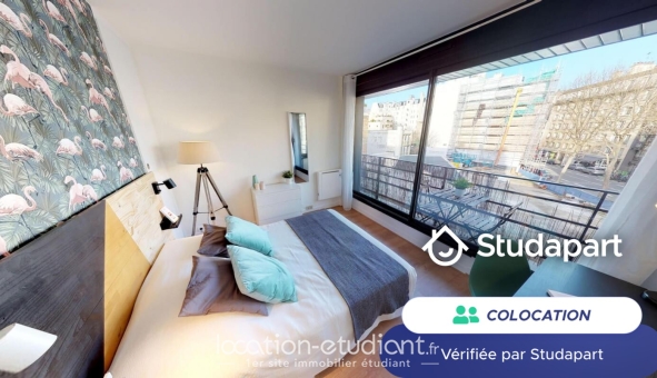 Colocation tudiante Studio à Boulogne Billancourt (92100)