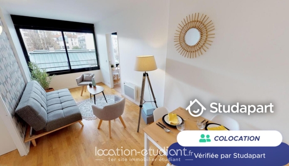 Colocation tudiante Studio à Boulogne Billancourt (92100)