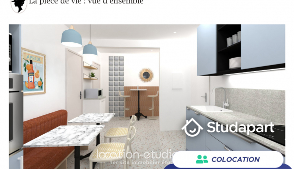 Colocation tudiante Studio à Bron (69500)