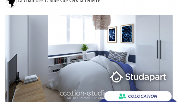 Colocation tudiante Studio à Bron (69500)