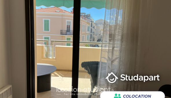 Colocation tudiante Studio à Cannes (06400)