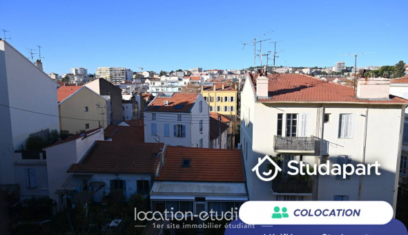 Colocation tudiante Studio à Cannes (06400)