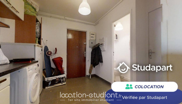 Colocation tudiante Studio à Cergy (95000)