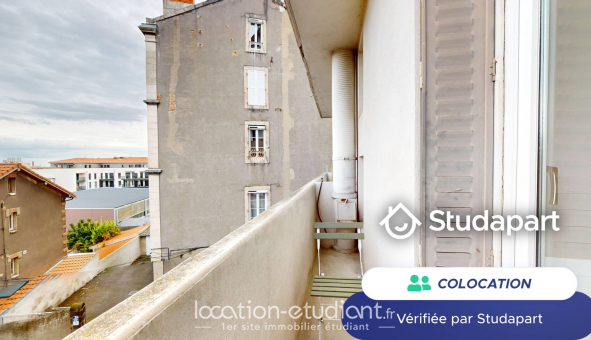 Colocation tudiante Studio à Clermont Ferrand (63000)