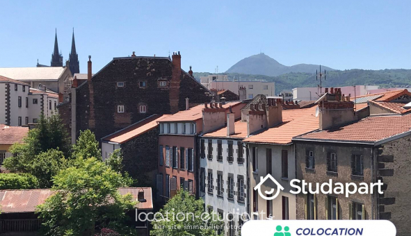 Colocation tudiante Studio à Clermont Ferrand (63000)