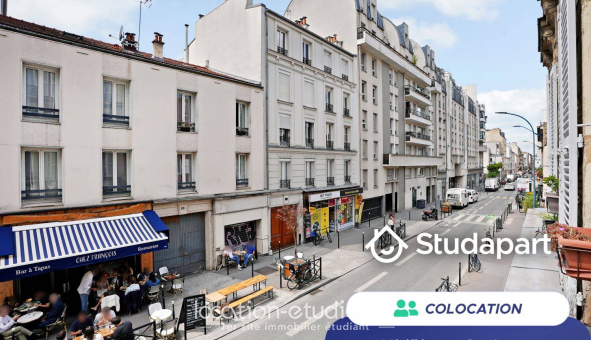 Colocation tudiante Studio à Clichy (92110)