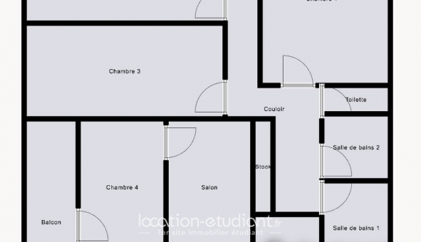 Colocation tudiante Studio à Courbevoie (92400)