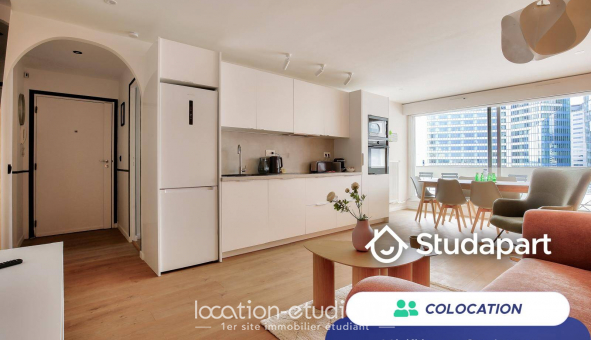 Colocation tudiante Studio à Courbevoie (92400)