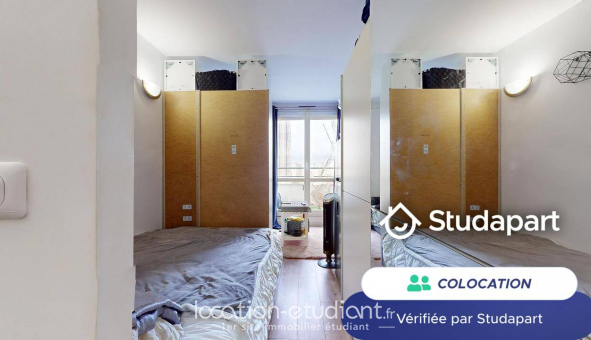 Colocation tudiante Studio à Crteil (94000)