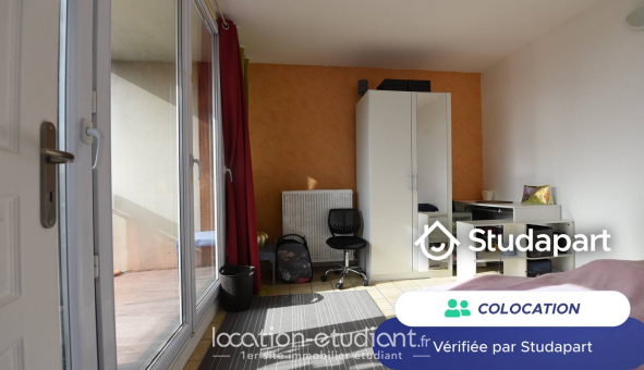 Colocation tudiante Chambre dans une colocation de 12m2