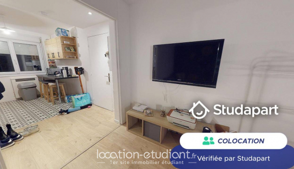 Colocation tudiante Studio à Dville ls Rouen (76250)