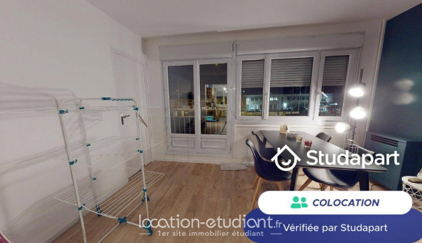 Colocation tudiante Studio à Dville ls Rouen (76250)