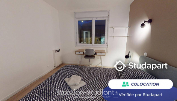 Colocation tudiante Studio à Dville ls Rouen (76250)