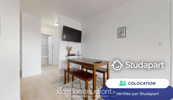 Colocation tudiante Studio à pinay sur Seine (93800)