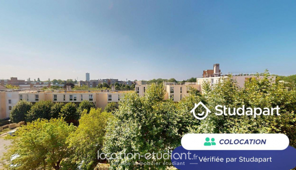 Colocation tudiante Studio à vry (91000)