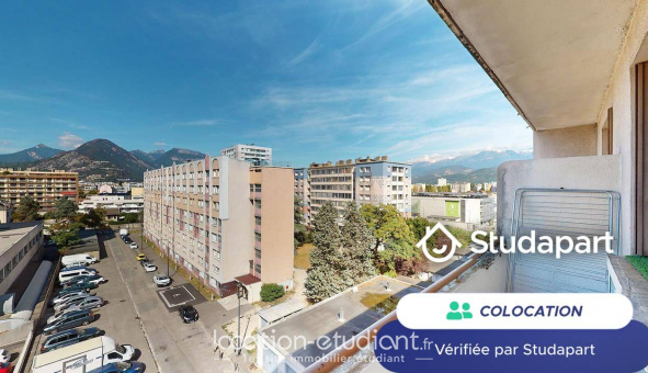 Colocation tudiante Studio à Grenoble (38000)