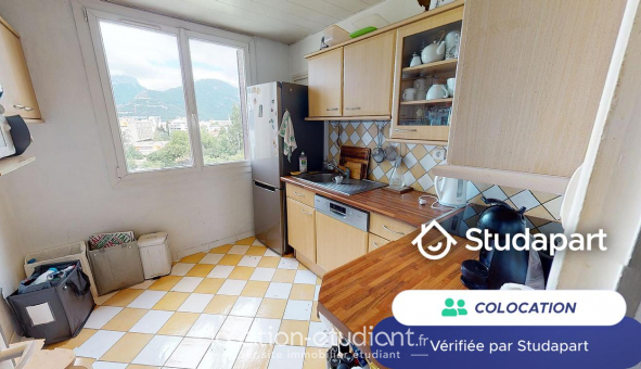 Colocation tudiante Studio à Grenoble (38000)