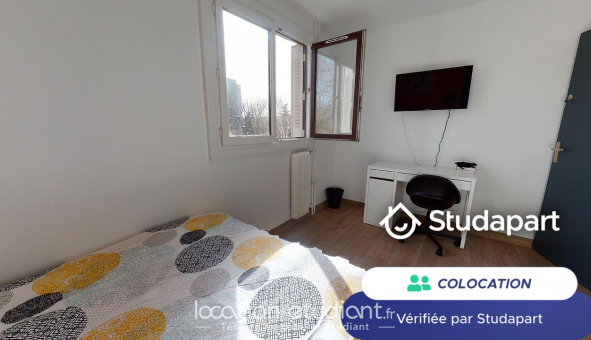 Colocation tudiante Studio à Grenoble (38000)