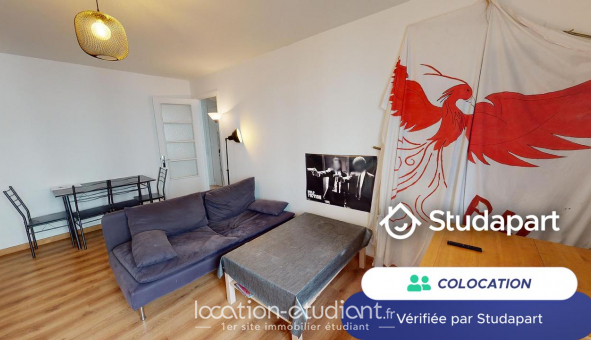 Colocation tudiante Studio à Grenoble (38000)