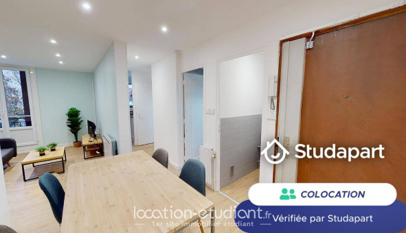 Colocation tudiante Studio à Grenoble (38000)