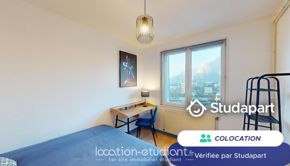 Colocation tudiante Studio à Grenoble (38000)