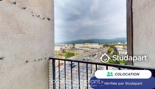 Colocation tudiante Studio à Grenoble (38000)