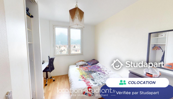 Colocation tudiante Studio à Grenoble (38000)