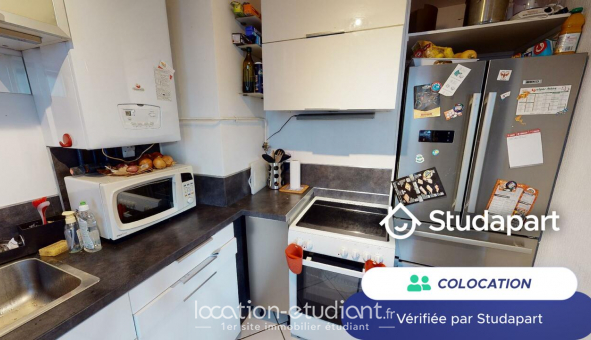 Colocation tudiante Studio à Grenoble (38000)