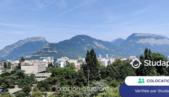 Colocation tudiante Studio à Grenoble (38000)