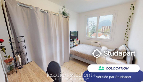 Colocation tudiante Studio à Grenoble (38000)