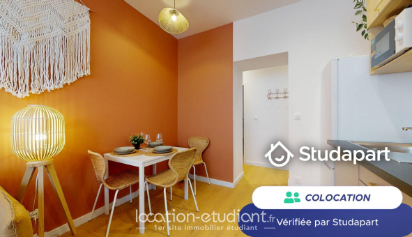 Colocation tudiante Studio à Grenoble (38000)