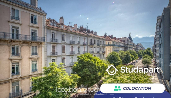 Colocation tudiante Studio à Grenoble (38000)