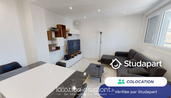 Colocation tudiante Studio à Grenoble (38000)