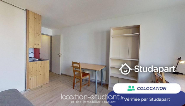 Colocation tudiante Studio à Grenoble (38000)