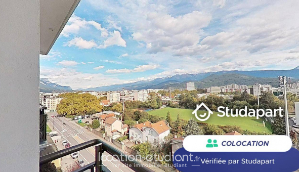 Colocation tudiante Studio à Grenoble (38000)