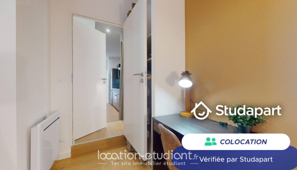 Colocation tudiante Studio à Grenoble (38000)