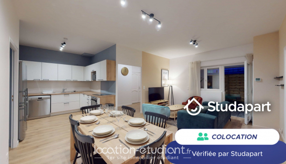 Colocation tudiante Studio à Lille (59800)