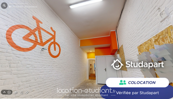 Colocation tudiante Studio à Lille (59800)