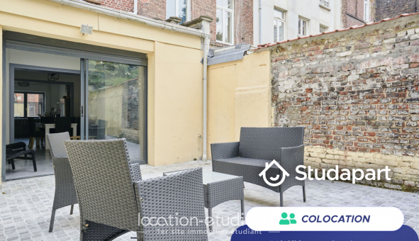 Colocation tudiante Studio à Lille (59800)