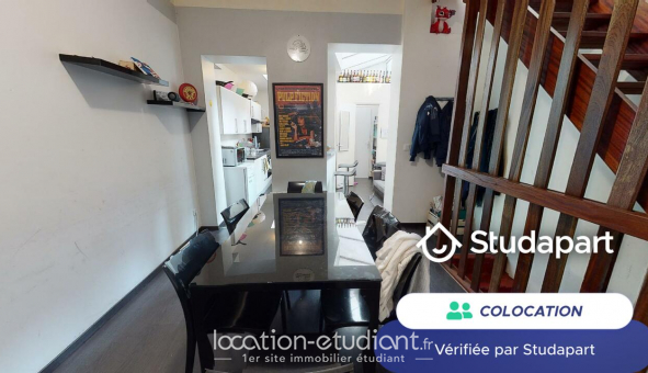 Colocation tudiante Studio à Lille (59800)