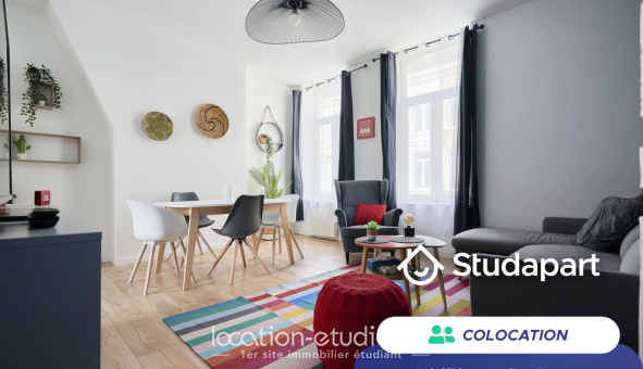 Colocation tudiante Studio à Lille (59800)