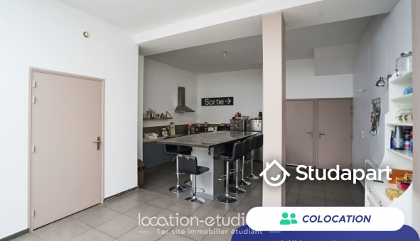 Colocation tudiante Studio à Lille (59800)