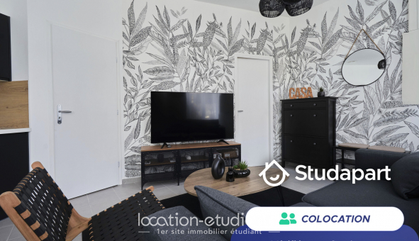 Colocation tudiante Studio à Lille (59800)