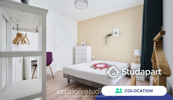 Colocation tudiante Studio à Lille (59800)