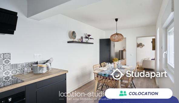 Colocation tudiante Studio à Lille (59800)