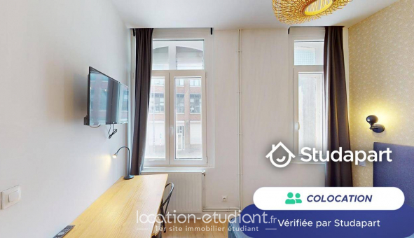 Colocation tudiante Studio à Lille (59800)