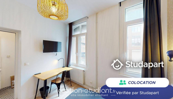 Colocation tudiante Studio à Lille (59800)