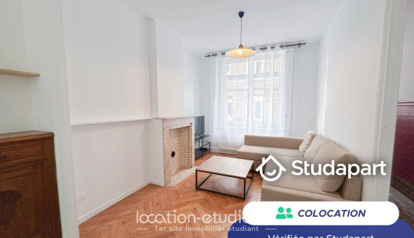 Colocation tudiante Studio à Lille (59800)