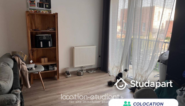 Colocation tudiante Studio à Lille (59800)